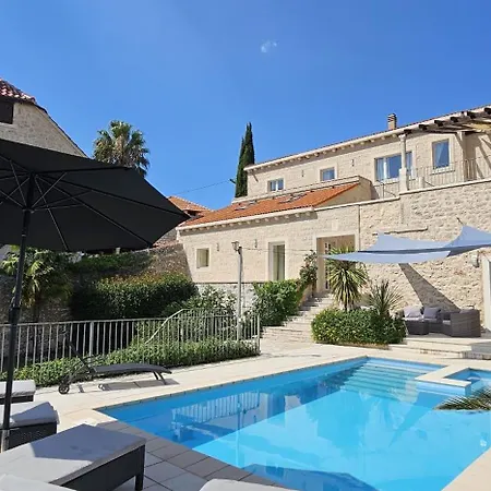 Old Stone With Pool, Jacuzzi, Walled Garden - Kristina * Milna (Brac)